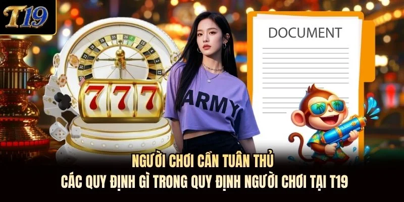 Người chơi cần tuân thủ các quy định gì trong quy định người chơi tại T19